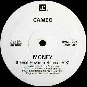 Image of Front Cover of 12" - /VG+ - CAMEO, Money (Reprise Records; SAM 1005, UK 1992, Promo), ,  - 2246168S