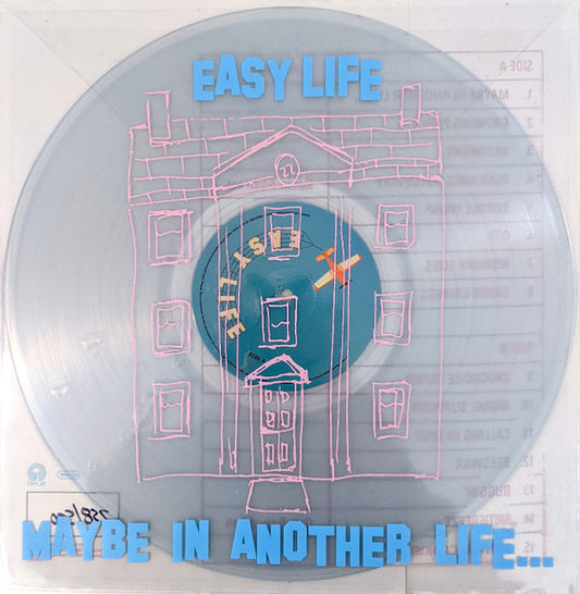 Image of Front Cover of LP - VG+/VG+ - EASY LIFE, Maybe In Another Life... (Island Records; 4568663, Europe 2022, Plastic printed sleeve, Transparent Vinyl, Limited Edition), Numbered 258/500,  - 2226383E