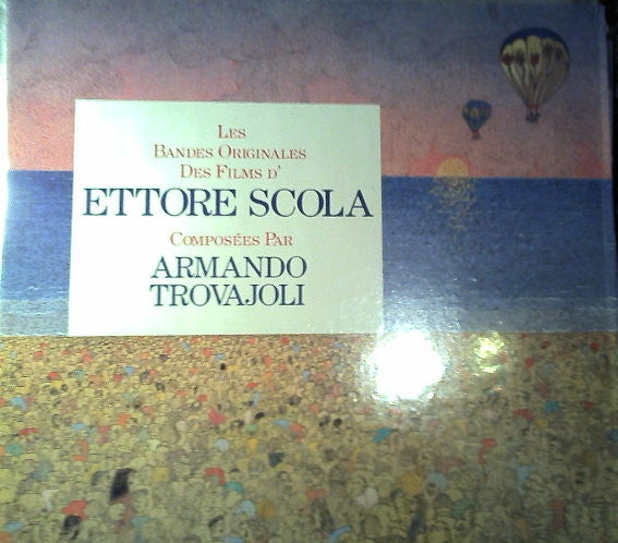 Image of Front Cover of 2xLP - VG+/VG+ - ARMANDO TROVAJOLI, Les Bandes Originales Des Films D'Ettore Scola (General Music; 244893-1, France 1989, Gatefold), ,  - 2226348E