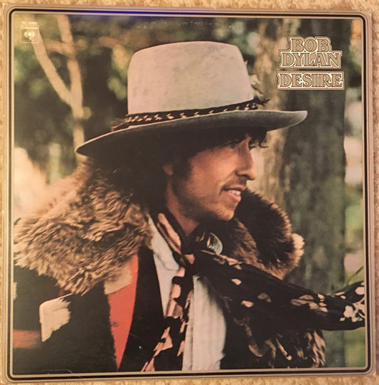 Image of Front Cover of LP - VG+/VG - BOB DYLAN, Desire (Columbia; PC 33893, US 1976), ,  - 3726312E