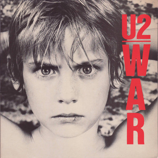 Image of Front Cover of LP - VG+/VG - U2, War (Island Records; ILPS 9733, UK 1983, Gatefold, Company Inner, No Barcode), Strong VG, light surface marks. Corner wear.,  - 2246338S
