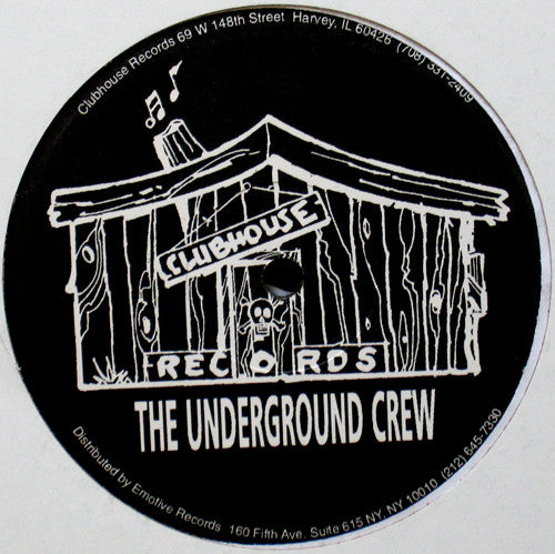 Image of Back Cover of 12" - /VG+ - THE UNDERGROUND CREW, Sax Sells (Clubhouse Records; CHR 129, US 1992), ,  - 2246346S