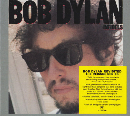 Image of Front Cover of CD - VG+/VG+ - BOB DYLAN, Infidels (Columbia; 512344 6, Europe 2003 Reissue), ,  - 2256233S