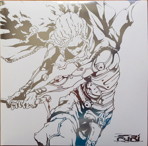 Image of Front Cover of 2xLP - VG+/VG+ - VARIOUS, Furi Original Soundtrack (G4F Records; none, France 2016, Silver Foil Embossed Gatefold, 2 Die Cut Inners, Blue Vinyl & Pink Vinyl, Ltd to 850), ,  - 2246332S