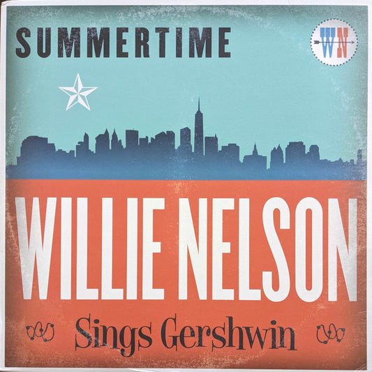 Image of Front Cover of LP - VG+/VG+ - WILLIE NELSON, Summertime: Willie Nelson Sings Gershwin (Music On Vinyl; MOVLP1631, Europe 2016), ,  - 2226367E