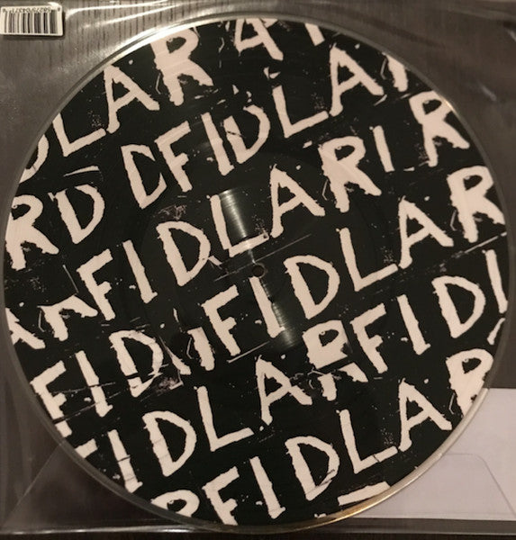 Image of Back Cover of LP - VG+/VG+ - FIDLAR, FIDLAR (Mom + Pop; P-MP-090PD, US 2018 Reissue, Clear Plastic Stickered Sleeve, Poster, Temporary Tattoo, Picture Disc, Ltd to 1800), ,  - 2246333S