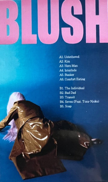 Image of Back Cover of Cassette - M/M - PVA, Blush (Ninja Tune; ZENCAS286, UK 2022), Still In Opened Shrinkwrap With Hype Sticker,  - 2136003C