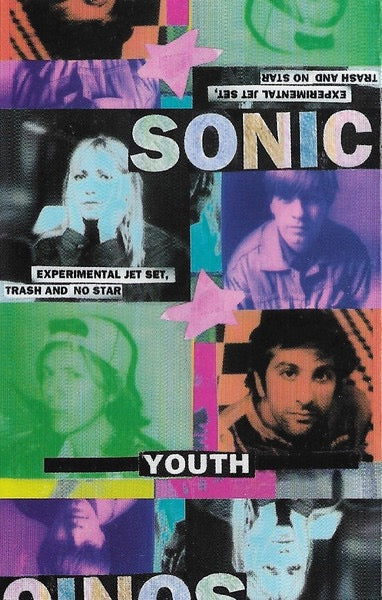 Image of Front Cover of Cassette - VG+/VG - SONIC YOUTH, Experimental Jet Set, Trash And No Star (Geffen Records; GEC 24632, Europe 1994), ,  - 2316004C