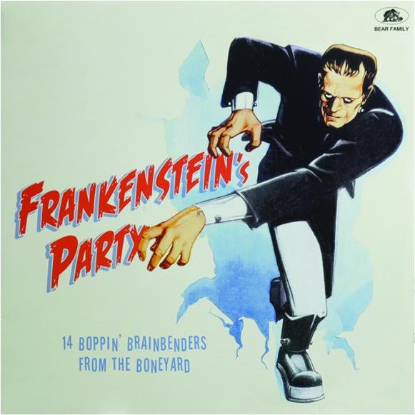 Image of Front Cover of LP - EX/EX - VARIOUS, Frankenstein's Party (14 Boppin' Brainbenders From The Boneyard) (Bear Family Records; BAF 18044, Germany 2025, Company Insert), Still In Opened Shrinkwrap,  - 2316015C