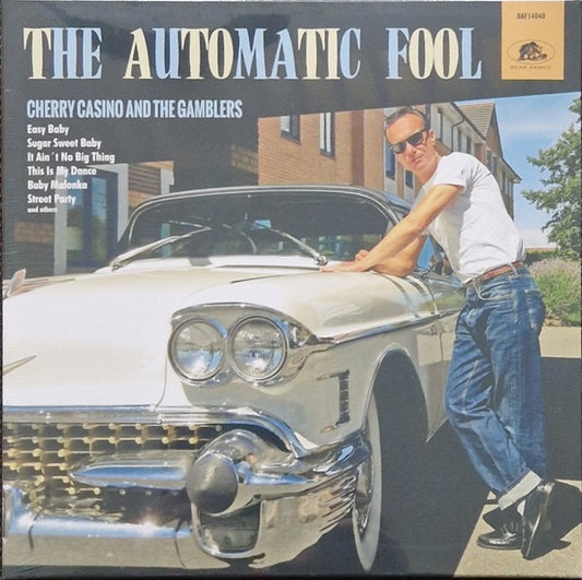Image of Front Cover of 10" - EX/M - CHERRY CASINO AND THE GAMBLERS, The Automatic Fool (Bear Family Records GmbH; BAF14040, Germany 2025), Still SEALED In Shrinkwrap,  - 2316016C