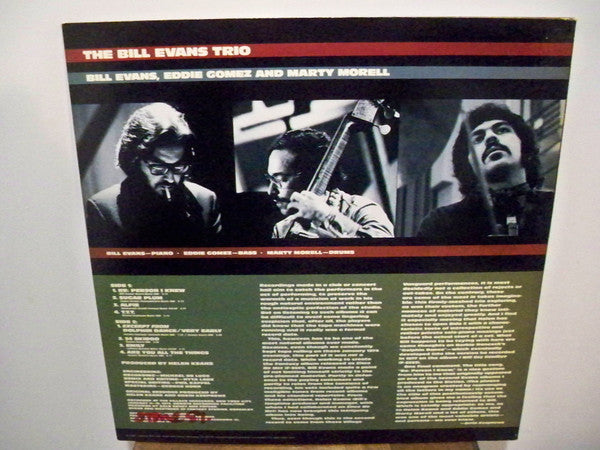 Image of Back Cover of LP - VG/EX - BILL EVANS, Re: Person I Knew (Fantasy; F 9608, US 1981), Record looks unplayed. Sleeve has edgewear, small creases.,  - 2226416E