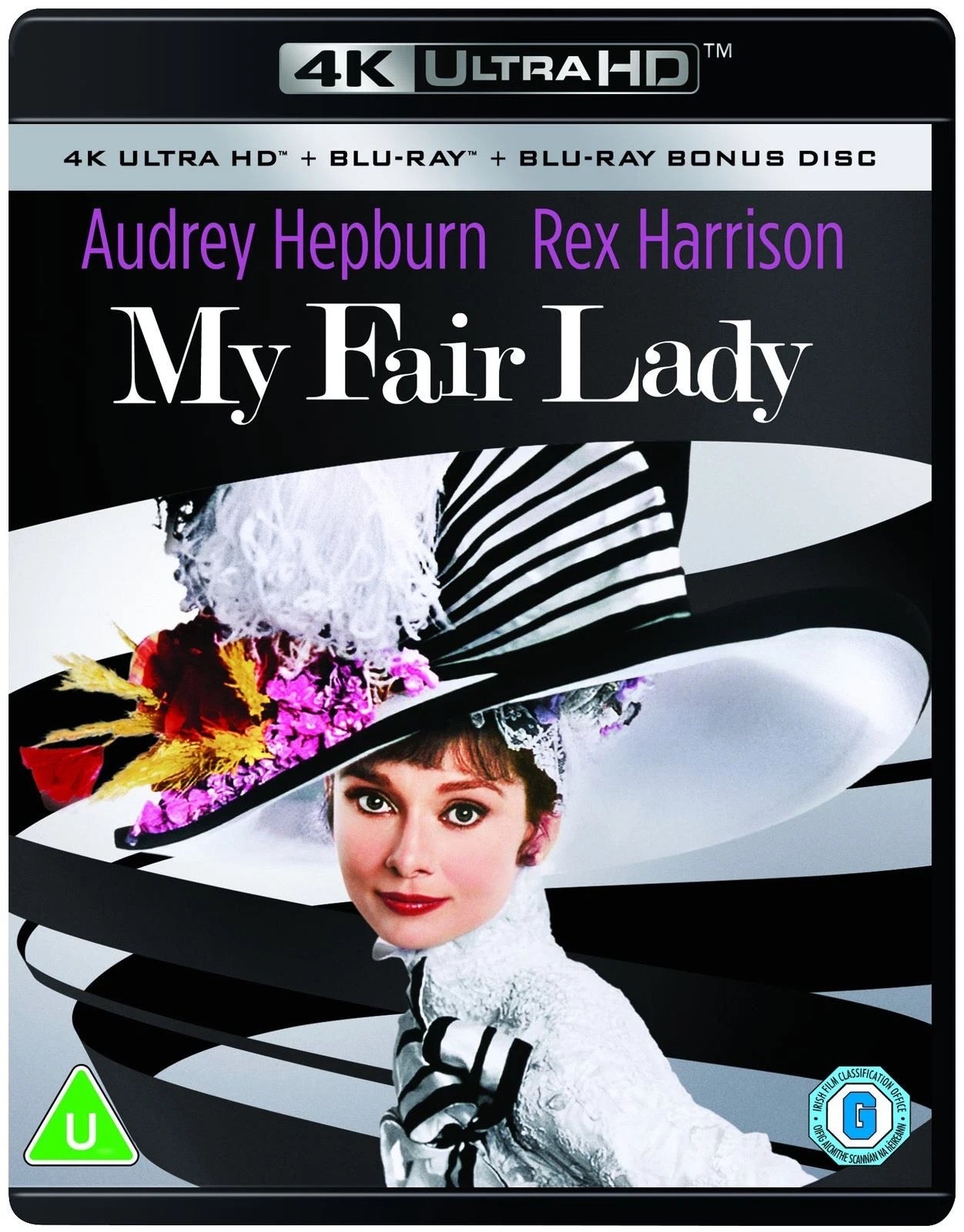 Image of Front Cover of 3xBlu-Ray - VG+/VG+ - AUDREY HEPBURN, My Fair Lady (Paramount; 5320134, Japan 2021, 4K HD + 2 Blu ray), ,  - 2236167E