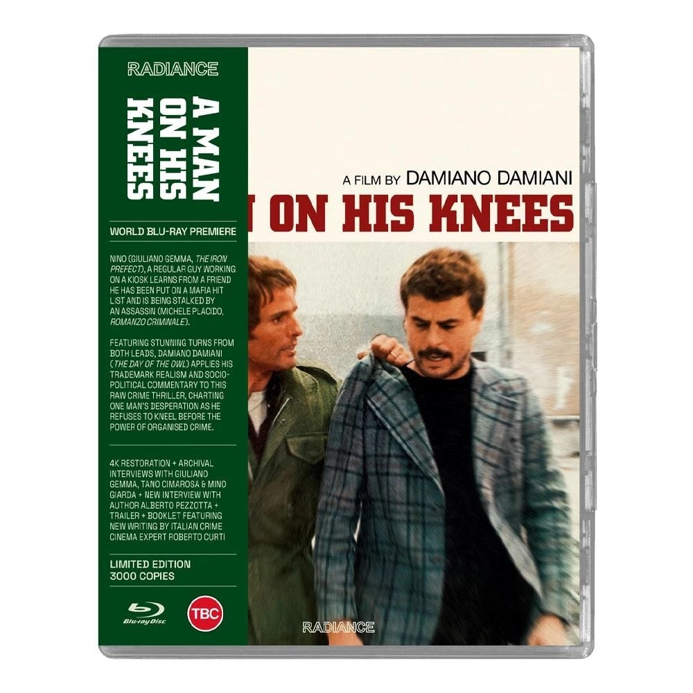 Image of Front Cover of Blu-Ray - VG+/VG+ - DAMIANO DAMIANI, A Man On His Knees (Radiance; 81, UK , Booklet, Limited Edition 3000 copies ), ,  - 2236168E