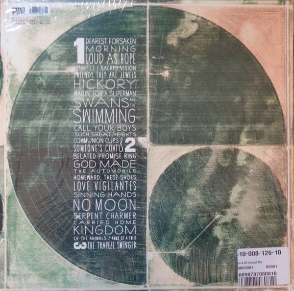 Image of Back Cover of 2xLP - VG+/VG - IRON AND WINE, Around The Well (Sub Pop; SP 808, US 2009, Insert, With Etched 12"), Still In Opened Shrinkwrap With Hype Sticker,  - 2316025C