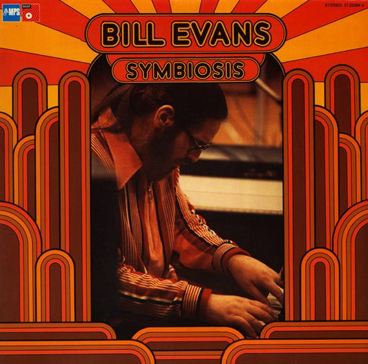 Image of Front Cover of LP - VG/VG - BILL EVANS, Symbiosis (MPS Records; 21 22094-3, Germany 1974, Gatefold), ,  - 2226420E