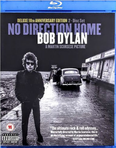 Image of Front Cover of 2xBlu-Ray - VG+/VG+ - BOB DYLAN, MARTIN SCORSESE, No Direction Home: Bob Dylan (Capitol Records; 00602557072242, Europe 2016), ,  - 2336022E
