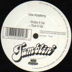 Image of Back Cover of 12" - /G+ - VIBE ACADEMY, Jus' Love (Tumblin' Records; TR 002, UK 1994), ,  - 2346045S