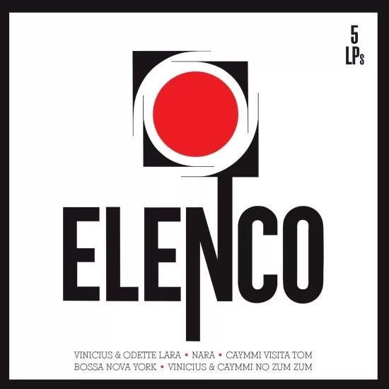 Image of Front Cover of 4xLP - VG/VG - VARIOUS, Elenco 5 LPs (Elenco; 33188-6, Brazil 2013, Box Set, 4 Inners, MISSING LP 2: Nara), A few scuffs & hairlines on all LPs, foxing on all LP sleeves,  - 2346018S