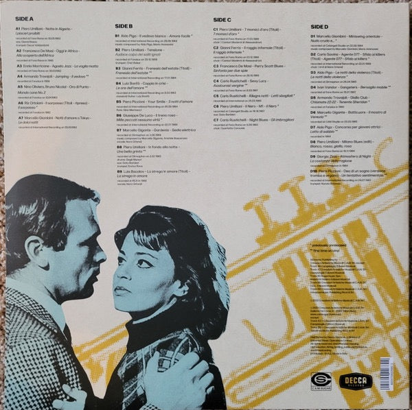 Image of Back Cover of 2xLP - EX/VG+ - VARIOUS, Boom! Italian Jazz Soundtracks At Their Finest (1959-1969) (Cam Sugar; CS010, Italy 2022, Gatefold), Still In Opened Shrinkwrap With Hype Sticker,  - 2316026C