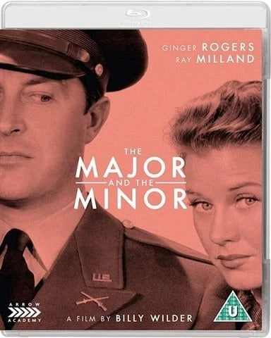Image of Front Cover of Blu-Ray - VG+/VG+ - GINGER ROGERS, Major & The Minor (Arrow Academy ; FCD1937, UK ), ,  - 2336026E