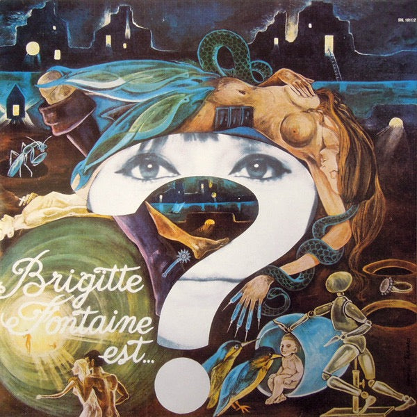 Image of Front Cover of LP - VG+/VG - BRIGITTE FONTAINE, Brigitte Fontaine Est... ? (Saravah; SHL 1011/2, France 1991 Reissue, Gatefold), ,  - 2316031C