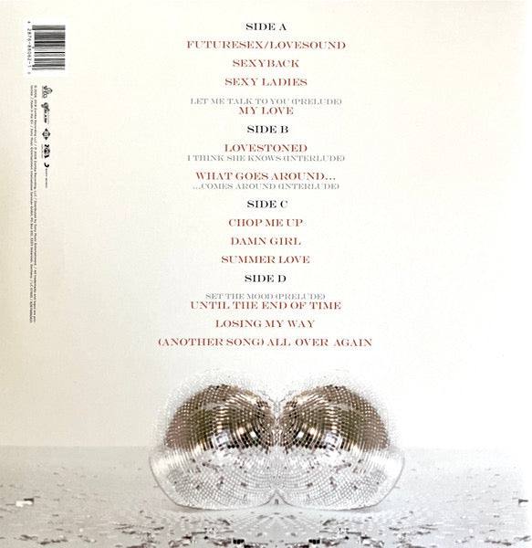 Image of Back Cover of 2xLP - NEW/NEW - JUSTIN TIMBERLAKE, FutureSex/LoveSounds (Zomba Label Group; 82876880621, Europe 2018 Reissue, Gatefold), ,  - 2236230E