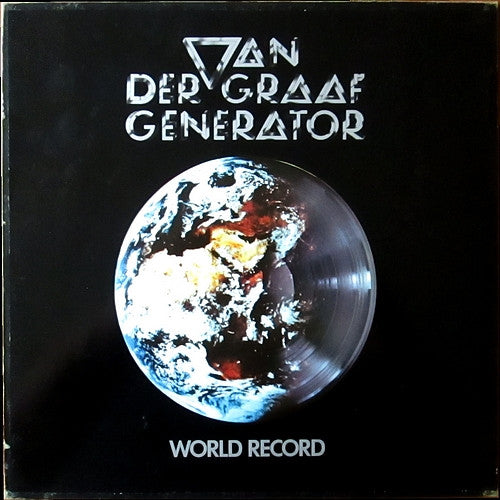 Image of Front Cover of LP - VG/G+ - VAN DER GRAAF GENERATOR, World Record (Charisma; 206912, Europe 1985 Reissue), Lots of faint hairlines. Light edgewear and small ghost from tape on back.,  - 2316126C