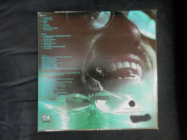 Image of Back Cover of LP - VG/VG+ - WILLIE ROSARIO, El Rey Del Ritmo (Top Hits; 613, Venezuela 1979, Picture Sleeve), ,  - 2326064E