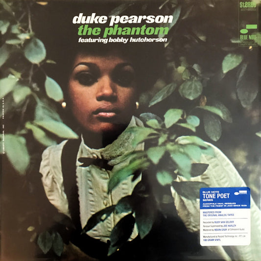 Image of Front Cover of LP - NEW/NEW - DUKE PEARSON, The Phantom (Bluenote; BST 84293, Europe 2020 Reissue, 180 Gram Vinyl), , The simmering groove of the 10-minute opening title track of Duke Pearson s magnificent 1968 album The Phantom sets the stage for one of the most under-recognized gems of the Blue Note catalog. The pianist, composer, arranger, and Blue Note stalwart assembled a superb cast of musicians including vibraphonist Bobby Hutcherson, flutist Jerry Dodgion, guitarists Sam Brown and Al Gafa, 