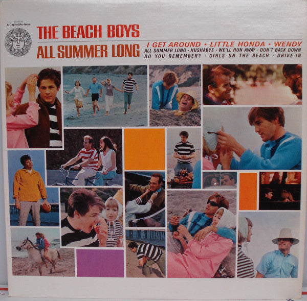 Image of Front Cover of LP - VG+/VG - THE BEACH BOYS, All Summer Long (Capitol Records; SN-16016, Canada 1980 Reissue), ,  - 2316129C