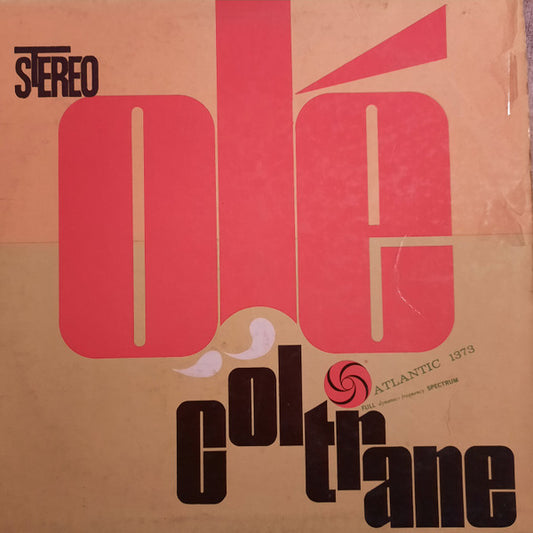 Image of Front Cover of LP - VG/VG - JOHN COLTRANE, Ol  Coltrane (Atlantic Green & Blue Label with 'Black Fan' Logo; SD 1373, US 1960s Reissue), LABEL VARIATION: Labels on this copy most similar to the 1961 original U.S. stereo - similar typeface and with 'SD1373' at top of label. However this mid-60s reissue has the black fan logo (original has white fan). Cut by Tom Dowd at Atlantic Studios (AT in deadwax). Disc has a few light hairlines. Sleeve has spotty ringwear affecting main image, edgewear.,  - 2326