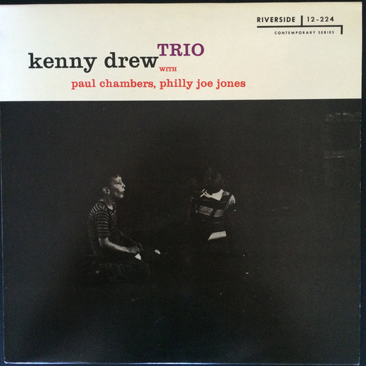 Image of Front Cover of LP - VG/VG+ - KENNY DREW TRIO WITH PAUL CHAMBERS, PHILLY JOE JONES, Kenny Drew Trio (Riverside Records; 68.965, France ), Couple superficial marks only,  - 2346085S