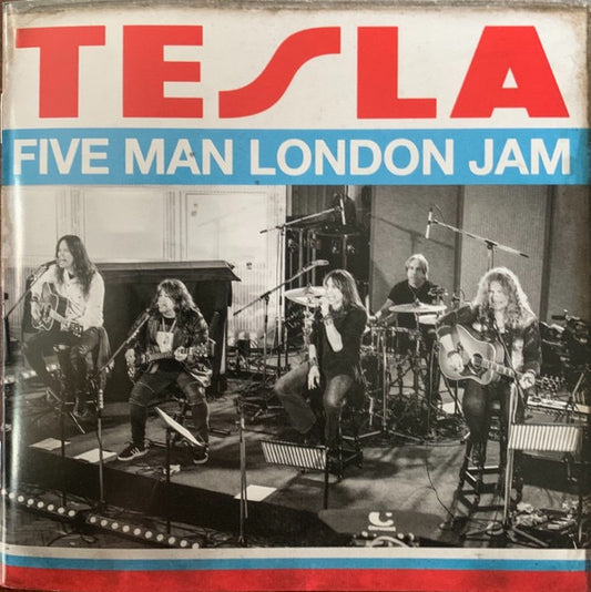 Image of Front Cover of CD - VG+/VG+ - TESLA, Five Man London Jam (UMe; 00602508433641, Europe 2020, Jewel Case), ,  - 2336057E