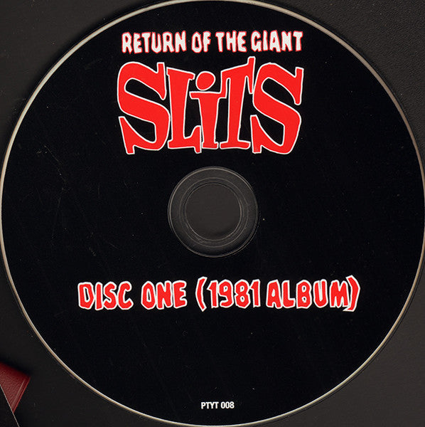 Image of Label Cover of 2xCD - VG+/EX - THE SLITS, Return Of The Giant Slits (Blast First Petite; PTYT 008, UK & US 2007, Double Digipak), ,  - 2336060E