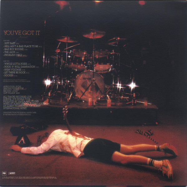 Image of Back Cover of CD - VG+/VG+ - AC/DC, If You Want Blood You've Got It (Albert Productions; SICP 1704, Japan 2007, Card Sleeve, Booklet), with Obi,  - 2336062E