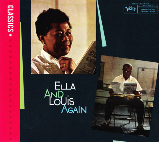 Image of Front Cover of 2xCD - VG+/VG+ - ELLA  AND LOUIS*, Ella And Louis Again (Verve Records; 60251703691, Europe 2006, Double Digipak, Booklet), ,  - 2336063E