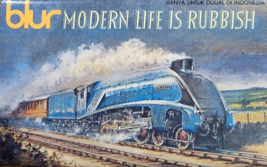 Image of Front Cover of Cassette - VG/VG+ - BLUR, Modern Life Is Rubbish (Food; FOOD TC 9, Indonesia 1993), ,  - 2316197C
