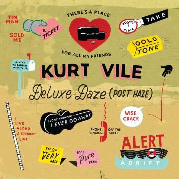 Image of Front Cover of 2xCD - EX/M - KURT VILE, Wakin On A Pretty Daze: Deluxe Daze (Post Haze) (Matador; OLE-998-8, UK & US 2013, Slipcase), Still SEALED In Stickered Shrinkwrap,  - 2316192C