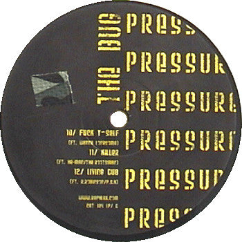 Image of Label Cover of 2xLP - VG/VG - THE BUG, Pressure (Klein Records; KL 044, Europe 2003, Sleeve Variation to Discogs), ,  - 2316183C