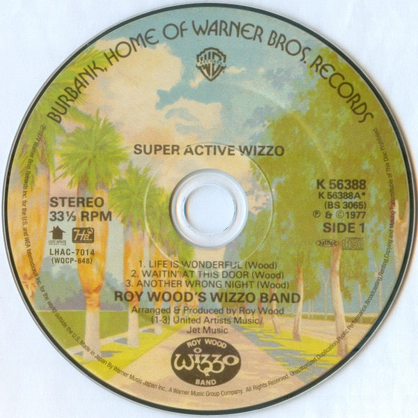 Image of Label Cover of CD - EX/M - ROY WOOD WIZZO BAND, Super Active Wizzo (Lost House Archive Club; LHAC-7014, Japan 2008 Reissue, With OBI), Still SEALED In Shrinkwrap,  - 2316194C