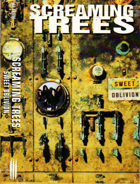 Image of Front Cover of Cassette - VG/VG - SCREAMING TREES, Sweet Oblivion (Epic; 471724 4, UK 1992, Black Shell), Print has rubbed off side 2 label,  - 2316201C