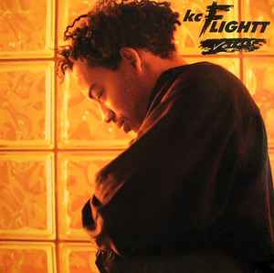 Image of Front Cover of 12" - VG/VG - KC FLIGHTT, Voices (RCA ; 2825-1-RD, US 1991, Picture Sleeve), light marks only. signs of wear to sleeve - creasing and edge wear. sticker top left front,  - 2346127S