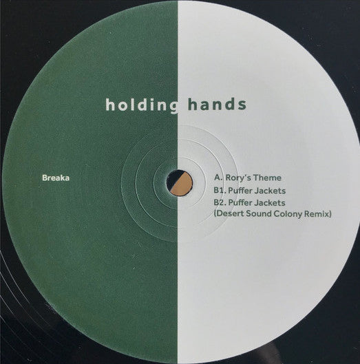 Image of Front Cover of 12" - /VG+ - BREAKA, Rory's Theme / Puffer Jackets (Holding Hands; HHANDS 004, UK 2018, Plain Sleeve), ,  - 2326105E