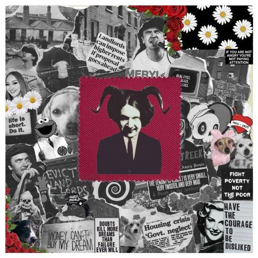 Image of Front Cover of CD - NEW/NEW - MERYL STREEK, Stories They Don't Teach You At School (Venn Records; VENNCD090, UK 2026), , Much like a teacher, Meryl Streek imparts his knowledge and lived experiences to all who are willing to listen. His third album, ‘Stories They Don’t Teach You At School’, serves as an alternative form of education, delivered through a visceral blend of factual soundbites and raw emotion, loops and samples, guitars and bass. The lyrics resonate with core values of compassion, resi
