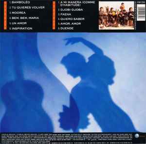 Image of Back Cover of LP - VG/VG - GIPSY KINGS, Gipsy Kings (Telstar; STAR 2355, UK & Ireland 1989), Ringwear & evidence of previous price sticker on sleeve. Multiple light creasing on edge of sleeve.,  - 2346158S