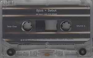 Image of Label Cover of Cassette - VG/VG+ - BJ RK, Debut (One Little Indian; TPLP31 C, UK 1993, First Version), ,  - 2316204C