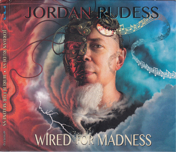 Image of Front Cover of CD - VG/VG+ - JORDAN RUDESS, Wired For Madness (Music Theories Recordings; MTR75712, Europe 2019, Digipak, Booklet), ,  - 2316211C