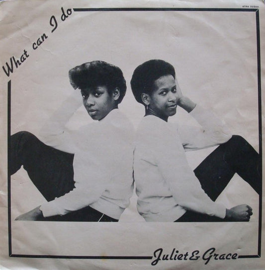 Image of Front Cover of 12" - VG/VG+ - JULIET & GRACE / MILITANT BARRY, What Can I Do / Lovers Styly (Atra; ATRA 32DA, UK 1980), Light wear to sleeve - Light ringwear.,  - 2345166S