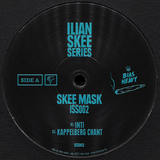 Image of Front Cover of LP - /VG+ - SKEE MASK, ISS002 (Ilian Tape; ISS002, Germany 2017, Plain Sleeve, Black Inner), ,  - 2326110E
