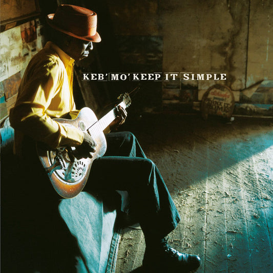 Image of Front Cover of LP - VG/EX - KEB' MO', Keep It Simple (Music On Vinyl; MOVLP1058, Netherlands 2014 Reissue, Inner, 180gram vinyl), Sleeve has a couple of creases. ,  - 2326060E